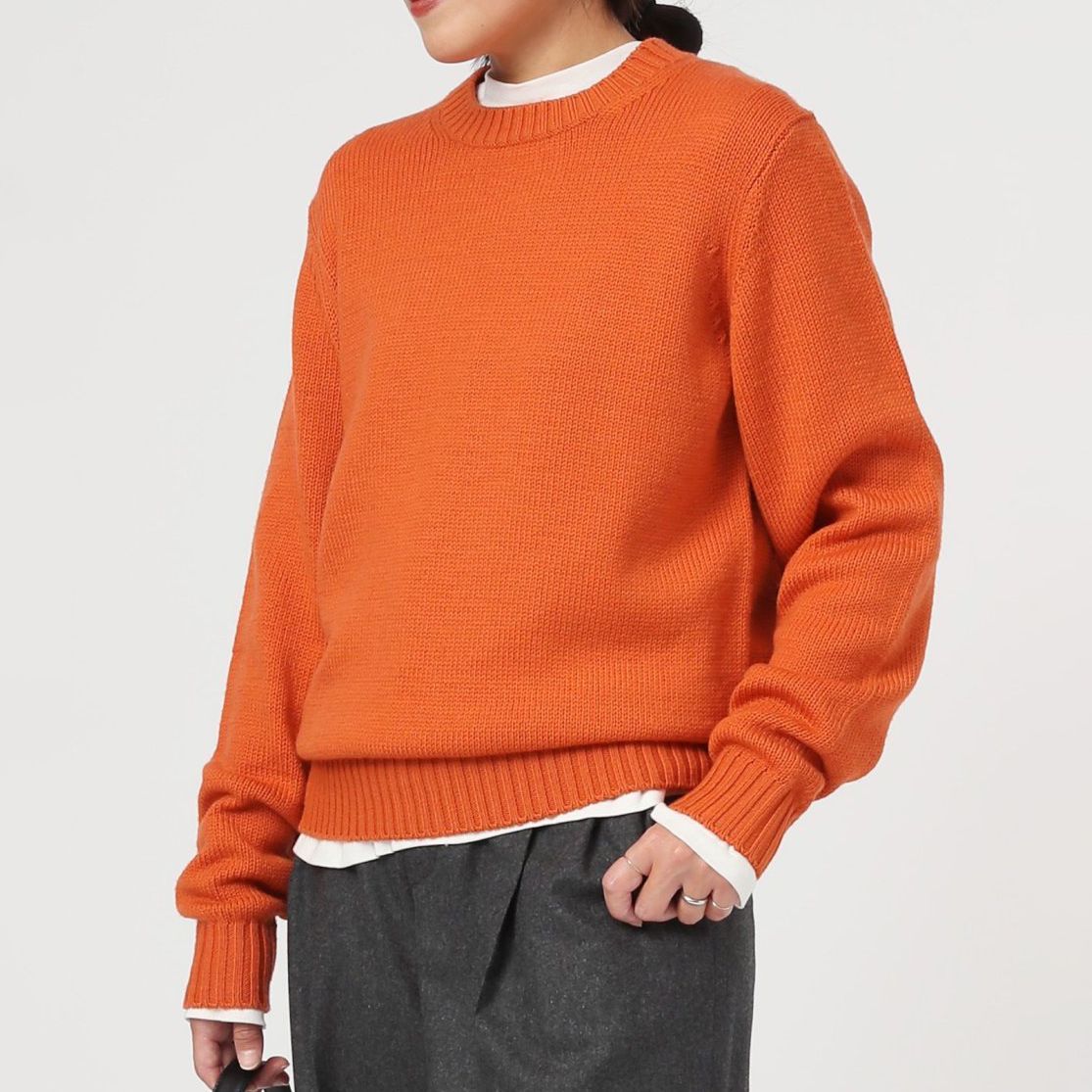 AP STUDIO (エーピーステュディオ) クラシッククルーネックセーター