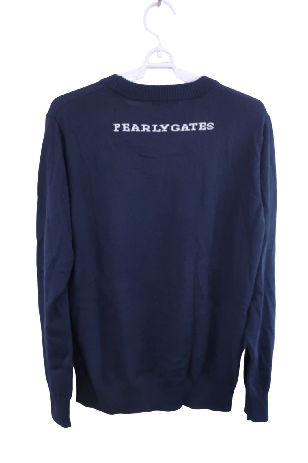 美品】PEARLY GATES(パーリーゲイツ) セーター ネイビー メンズ 5 053