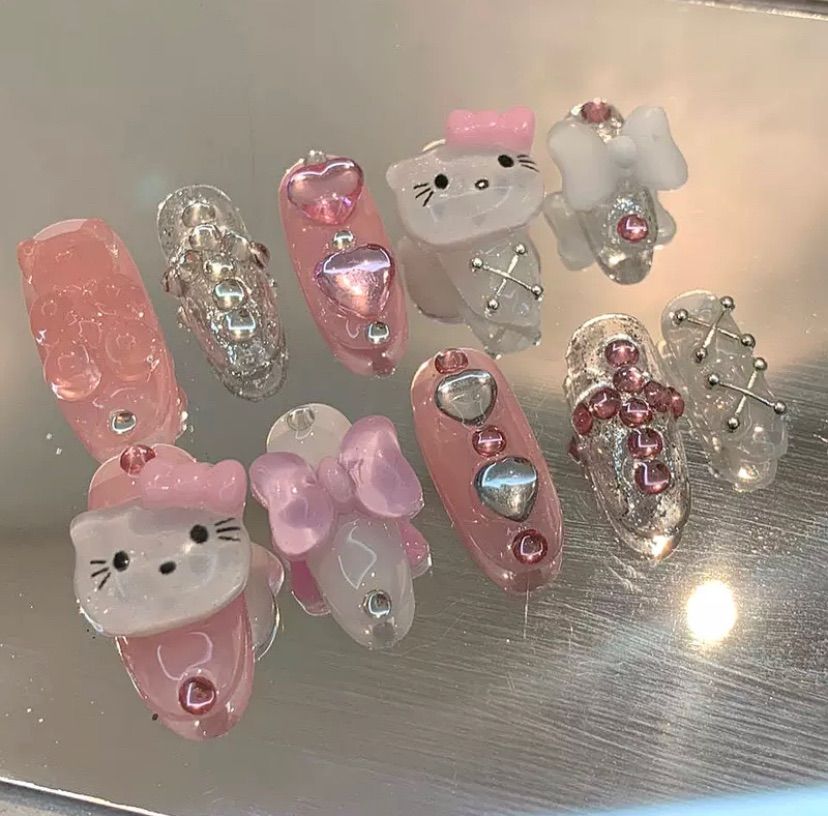 サブカル ネイルチップ Y2K