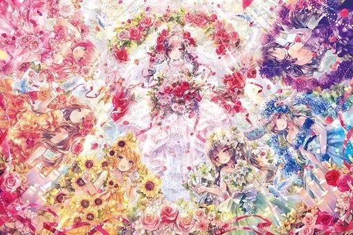 中古】パズル ウェディングストーリー 「ファンタジックアート/おに