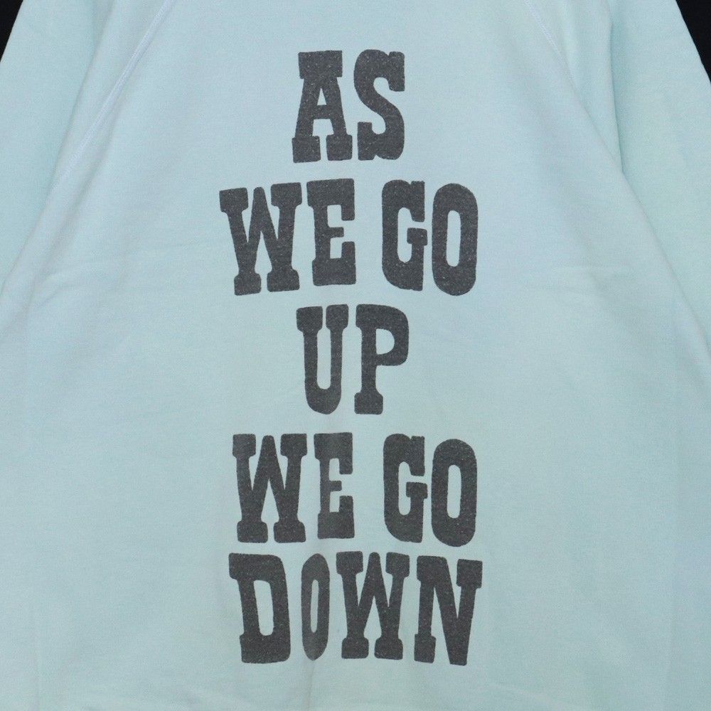 未使用 SAINT MICHAEL CRW N SWT JESUS XLサイズ ブルー - メルカリ