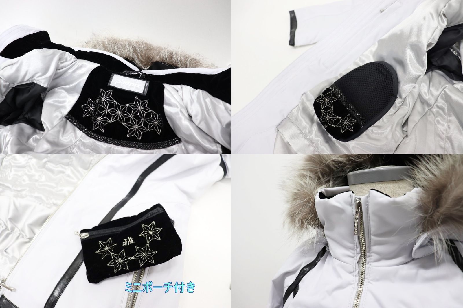 Phenix フェニックス レディース スキージャケット 8/38 シルバー  