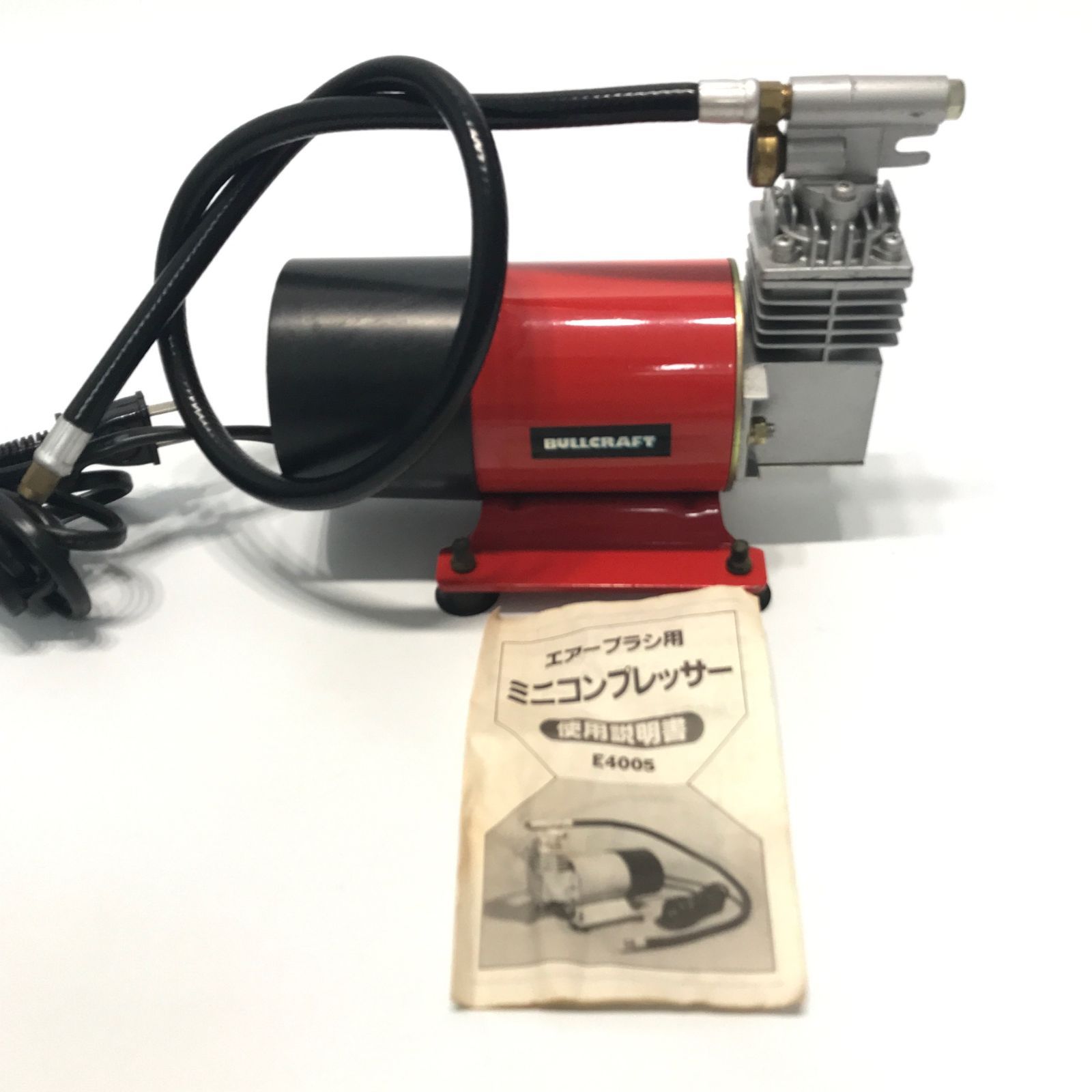 動作確認済み】キソ パワーツール ミニコンプレッサー BULLCRAFT E4005 KISO POWER TOOL - メルカリ