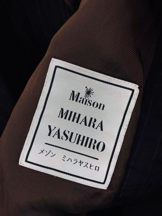 メゾンミハラヤスヒロ Maison MIHARA YASUHIRO Deconstructed Pinstripe Blazer  ストライプテーラードジャケット メンズ 表記無 - メルカリ