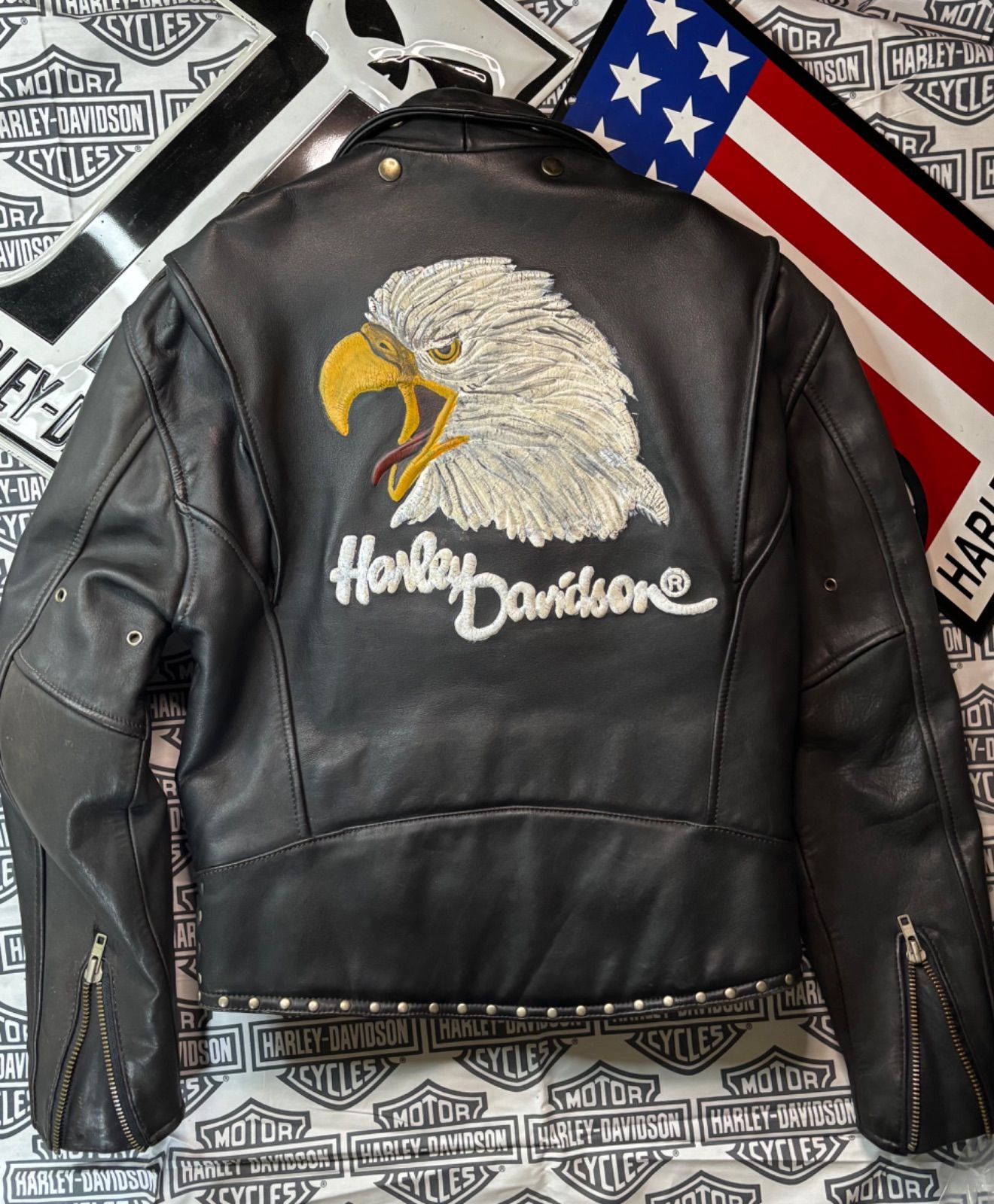 ⭐️Harley-Davidson⭐️絶版レアモデル❗️⭐️非常にレアな背面3D 