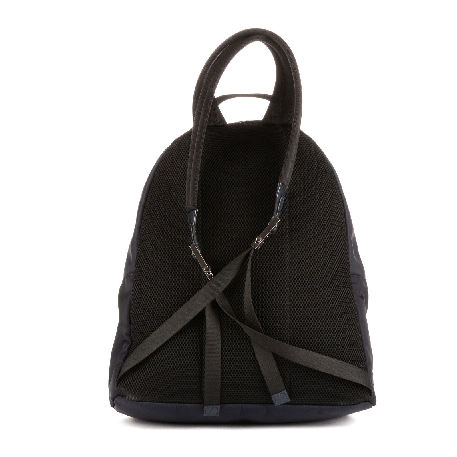 フェンディモンスター バックパックネイビーブルーナイロンキャンバスA