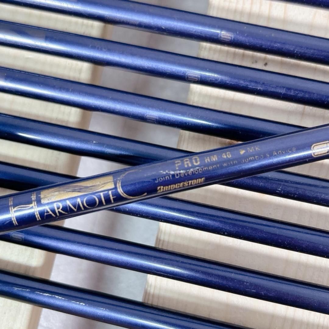 W749 左利き BRIDGESTONE マッスルバック アイアンセット10本