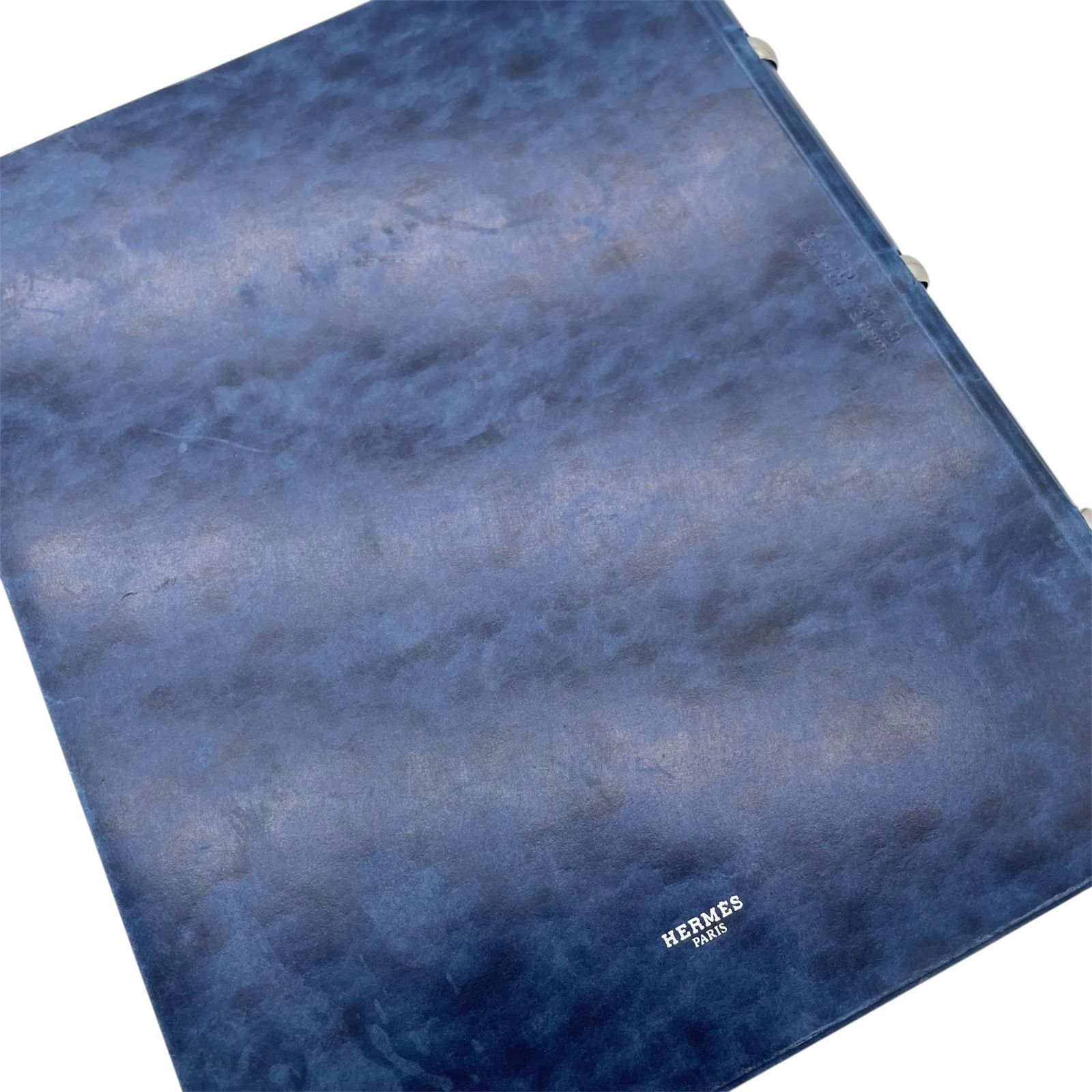 HERMES エルメス フォトブック フォトアルバム アルバム ブルー 写真