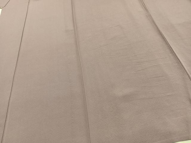 平和屋着物▽上質な色無地 単衣 浅紫色 正絹 逸品 AAAU8584fy