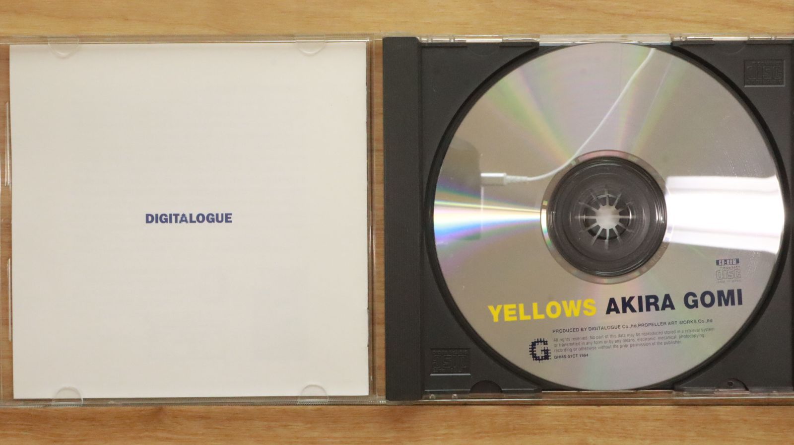 中古CD☆五味彬/AKIRA GOMI□ YELLOWS PHOTOGRAPHY BY AKIRA