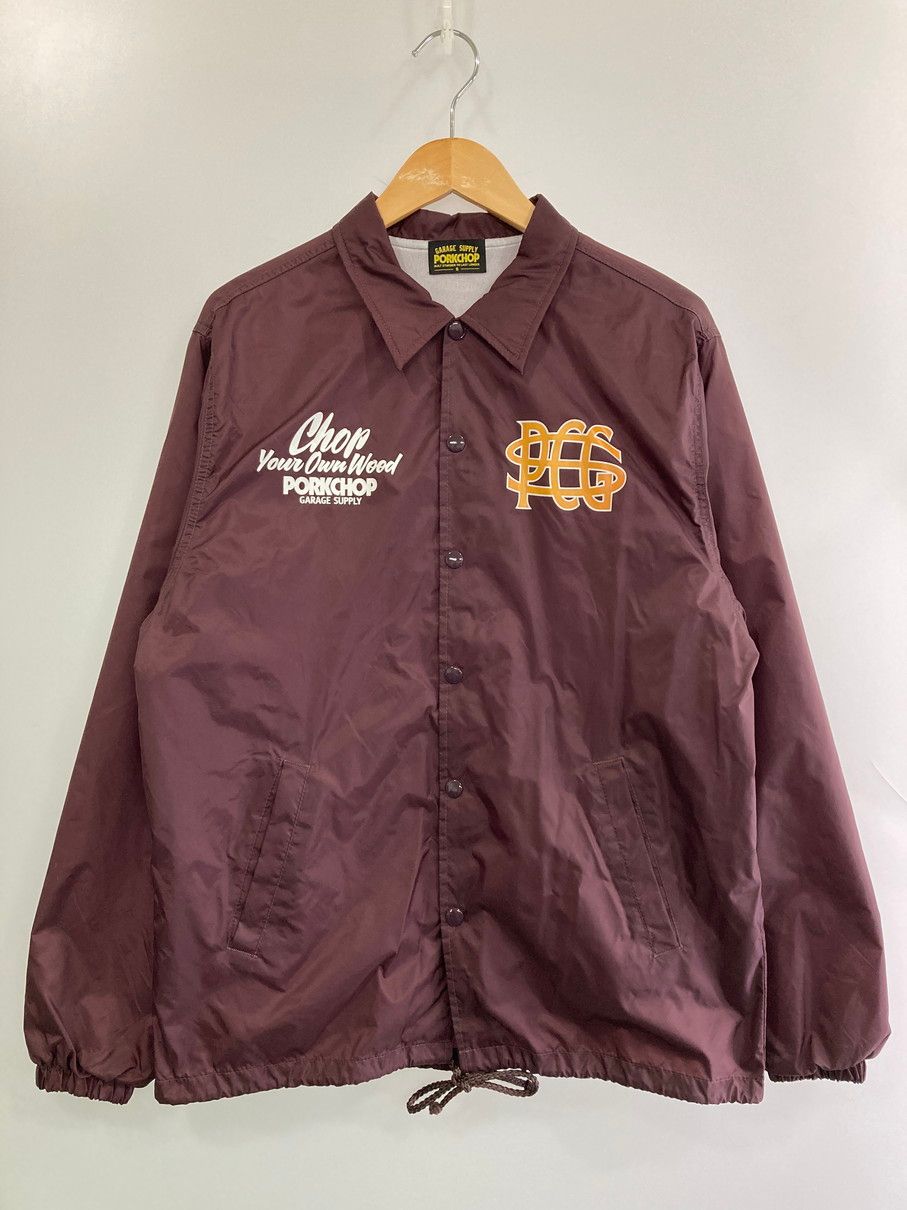 品 PORKCHOP GARAGE SUPPLY ポークチョップ ガレージ サプライ WING PORK COACH JACKET ウィング ポーク コーチ ジャケット アウター 145-251025-cn-21-min