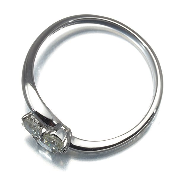 ダイヤ ダイヤモンド 0.50ct 3P リング Pt900 #170724 - メルカリ