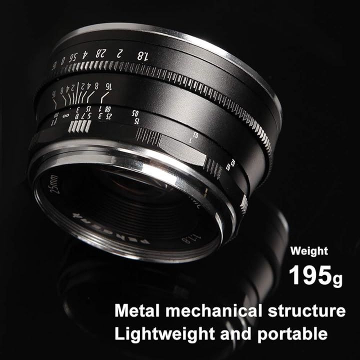 PERGEAR 25mm F1.8 交換レンズ ニコンZマウントカメラ用 f1.8-f16