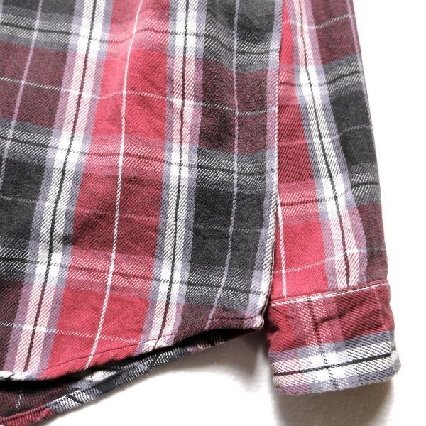 BAY チェック ST JOHN'S 長袖 ヘビー フランネル 90s シャツ L ⁄ 0
