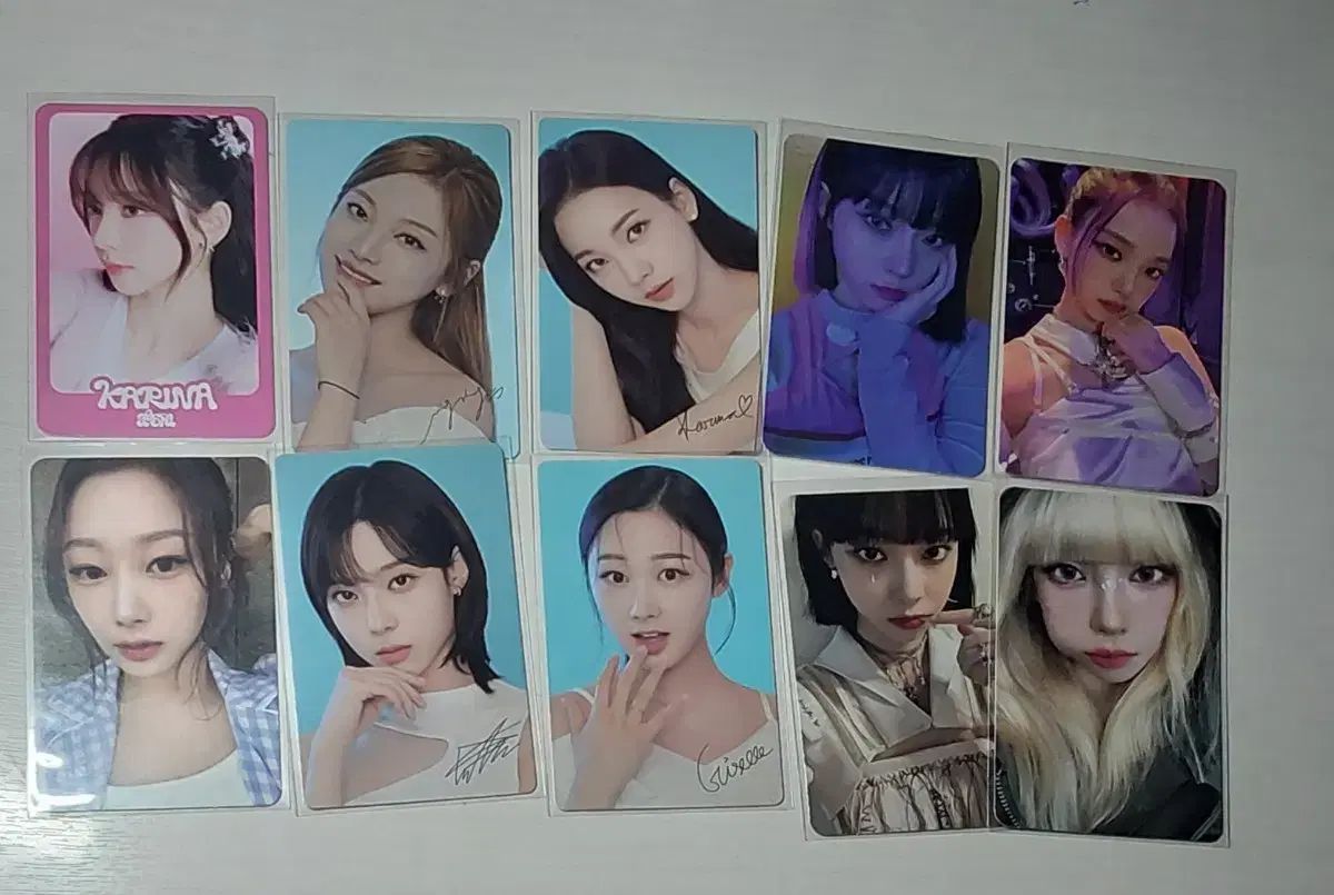 aespa エスパ カリナ トレカ まとめ売り aespa カリナ トレカ まとめ