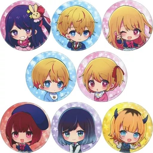 【2025福袋】 中古】バッジ・ピンズ 全8種セット 「【推しの子】×TSUTAYA ピンズ・ピンバッジ・缶バッジ