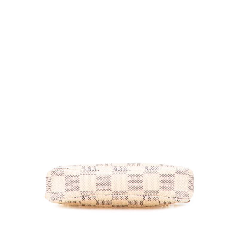 ルイヴィトン アクセサリーポーチ N58010 ルイヴィトンアズール ミニポシェットアクセソワール 14137 白