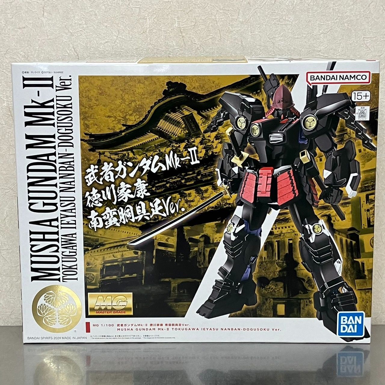 MG 1|100 武者ガンダム Mk-Ⅱ 徳川家康 南蛮胴具足 Ver プラモデル | BANDAI バンダイ