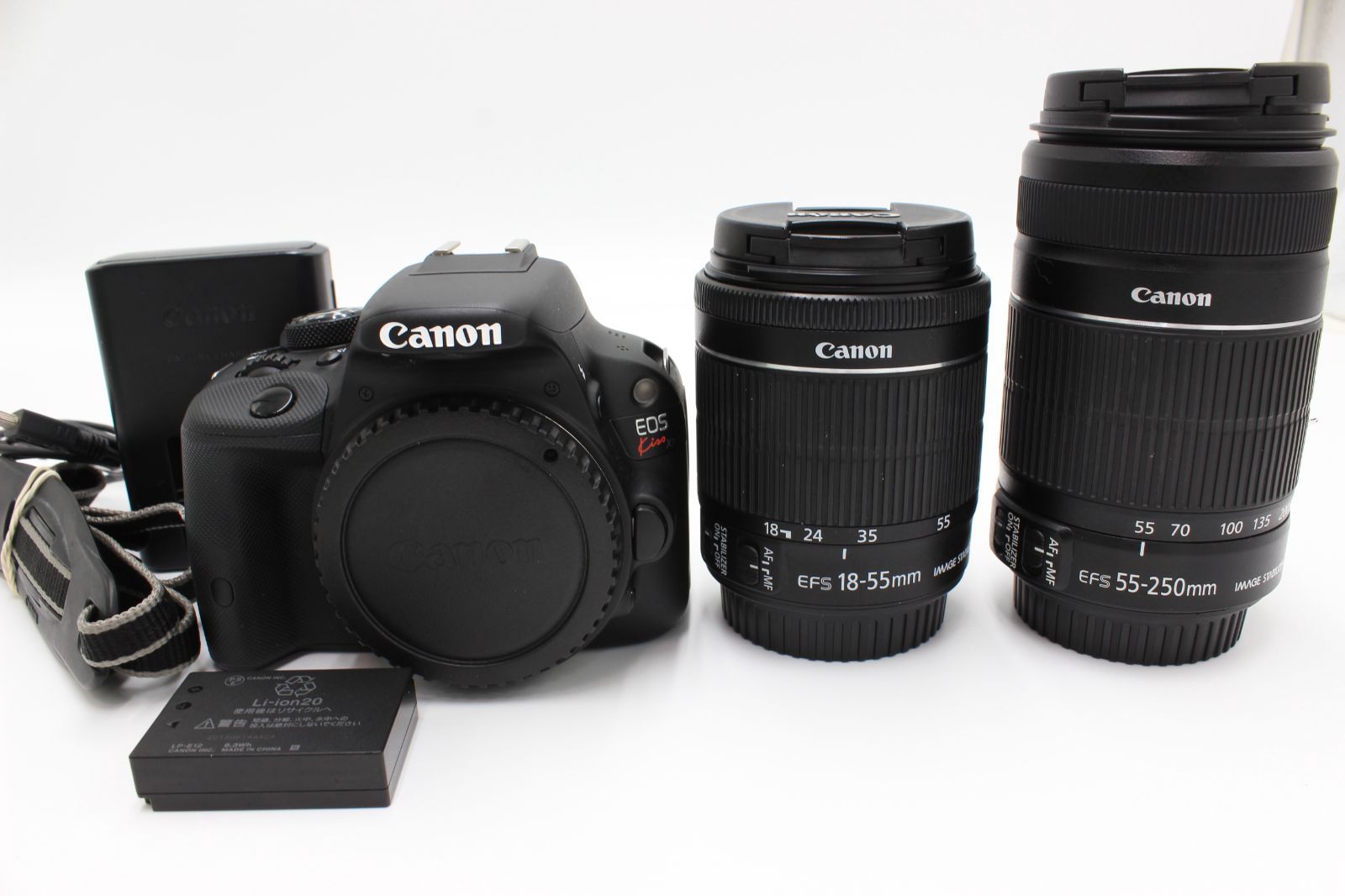 12550ショット！Canon EOS Kiss X7 ダブルズームキット EF-S18