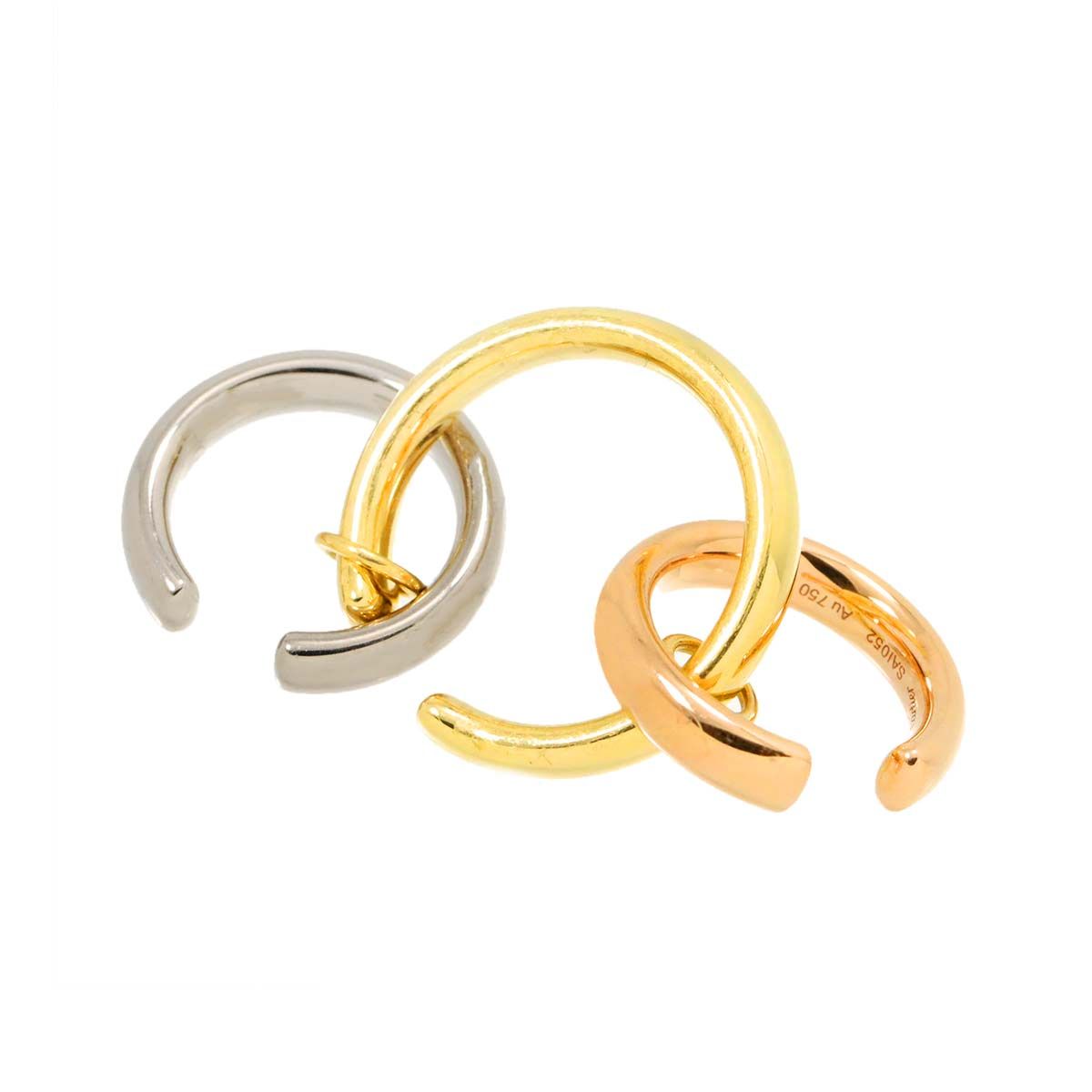 カルティエ Cartier サカイ トリニティ シングル S イヤリング