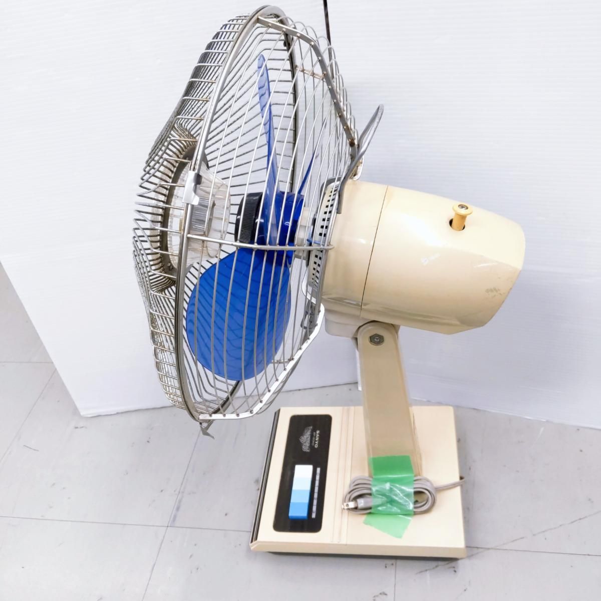 中古現状品】SANYO サンヨー 昭和レトロ扇風機 30センチ座敷扇 EF-30KD