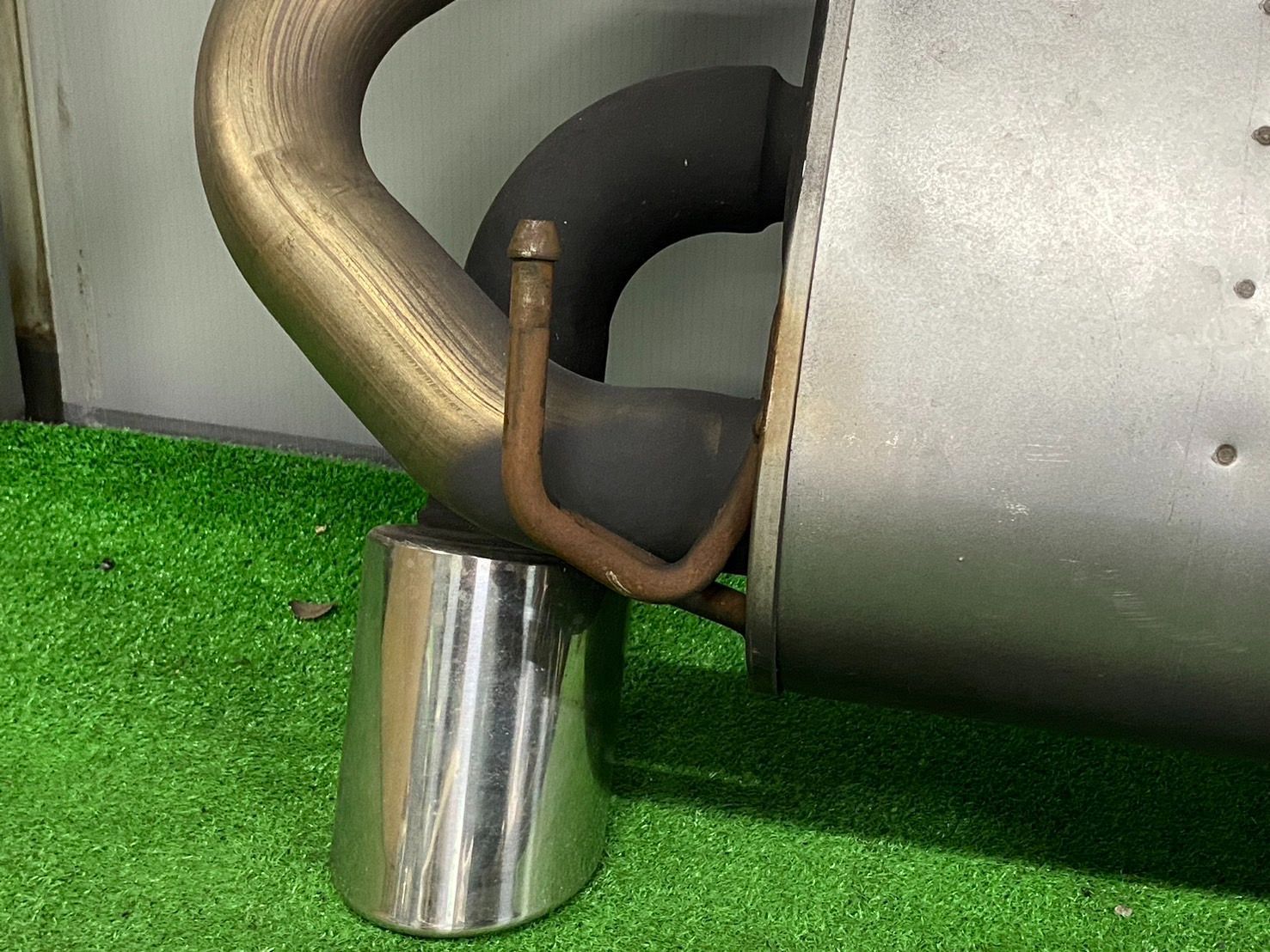 即決品 ニッサン Z33 フェアレディZ 純正 マフラー リアピース 車検 純正戻し 交換 修理 ノーマル FFCRYSTALESIA_COM