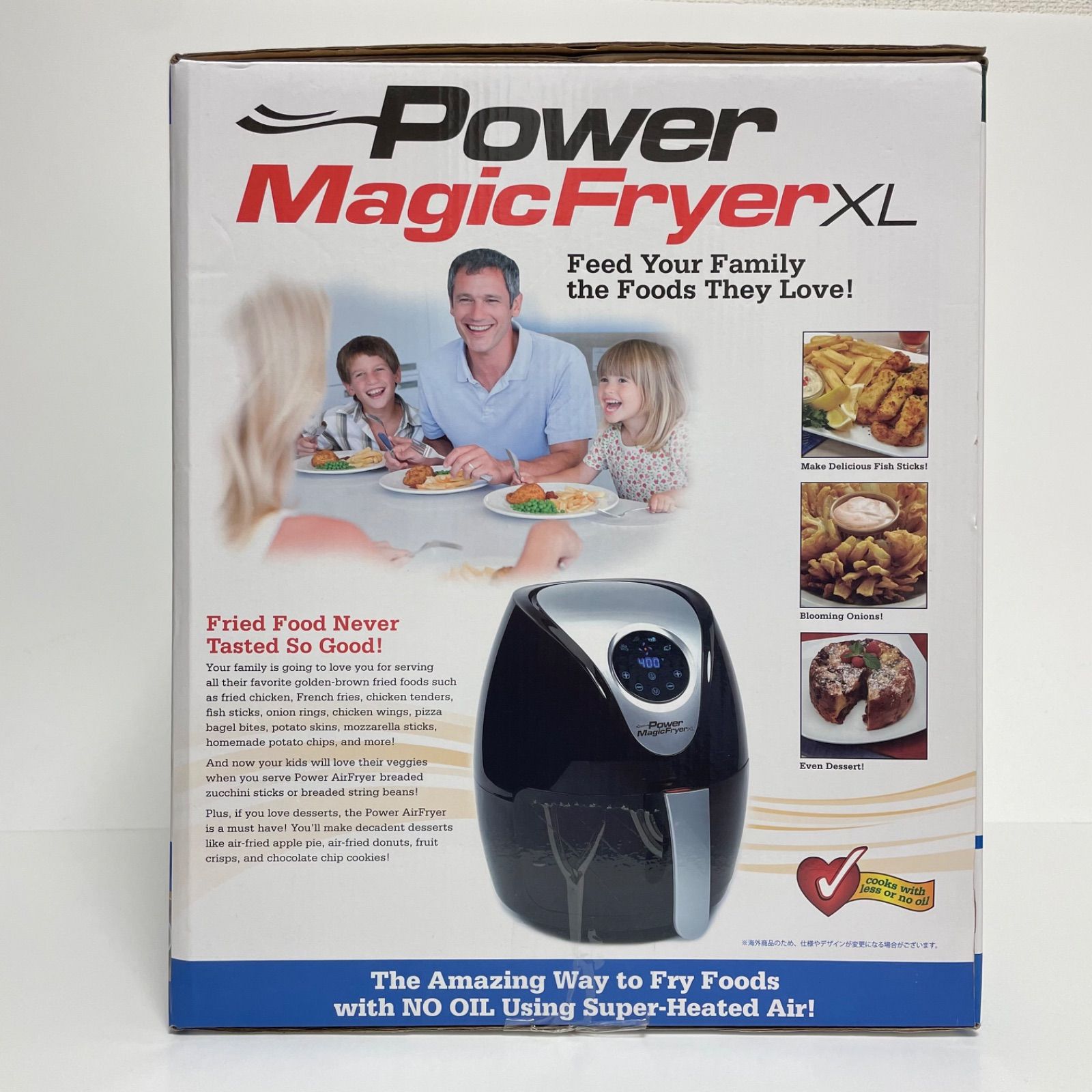 未使用 Power Magic Fryer XL パワーマジックフライヤーXL 取扱説明書兼レシピ付属 - メルカリ