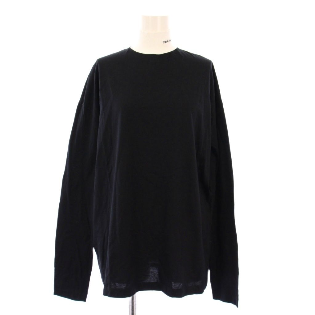 PRADA SPORT ハイネック長袖シャツ ブラック PRADA プラダ ハイネック長袖インナーTシャツ ブラック