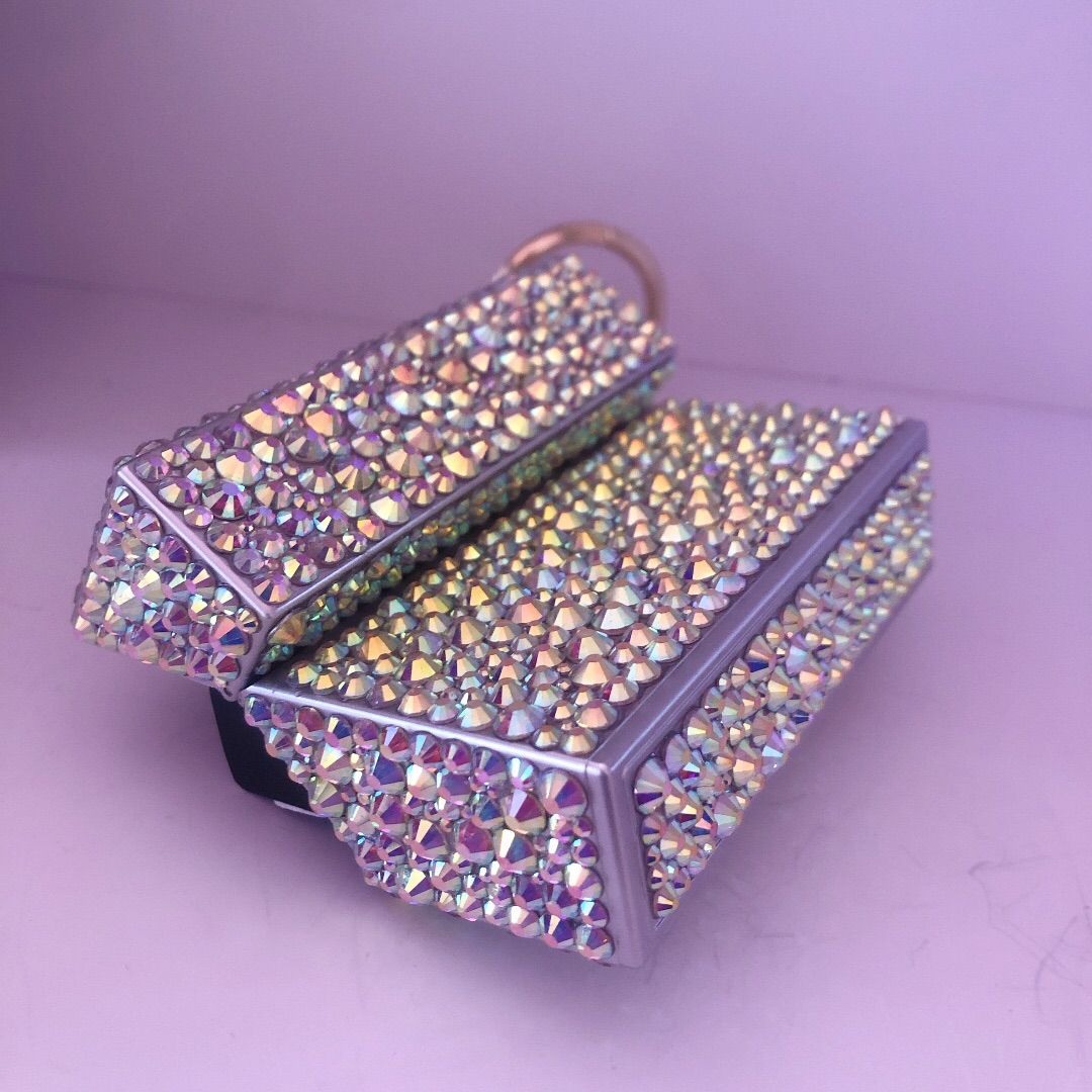 ヒートスティックケース デコ オーロラ ガラスストーン アイコス