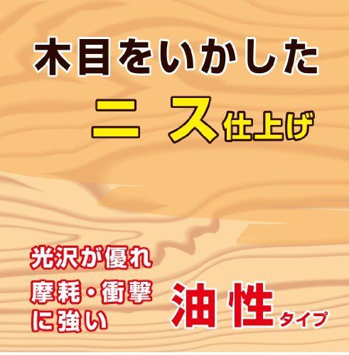 数量限定】カンペハピオ ペンキ 塗料 油性 つやあり ニス 高耐久 光沢