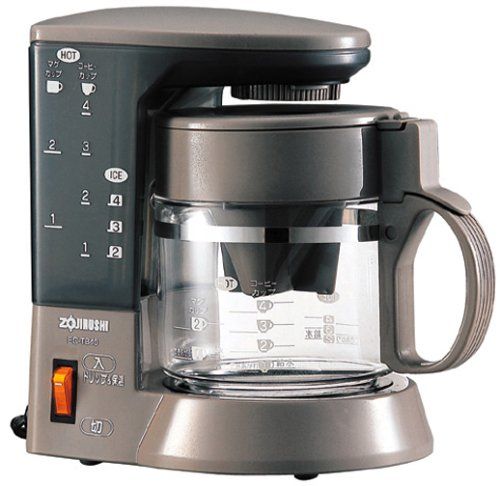 ZOJIRUSHI 珈琲通 コーヒーメーカー カップ約1から4杯 ハーブブラウン EC-TB40-TD