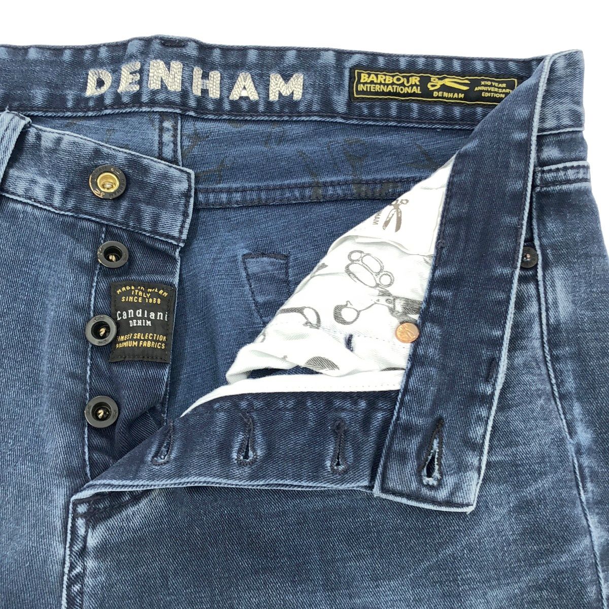 DENHAM デンハム RAZOR SLIM FIT ストレッチデニムパンツ インディゴ