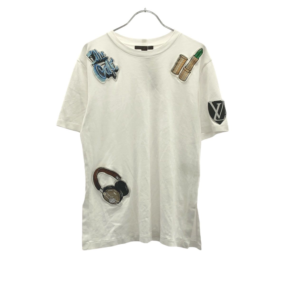 LOUIS VUITTON ルイヴィトン 17AW ワッペンTシャツ RW172W JG2