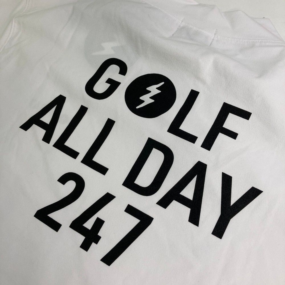 サイズ：XL ELECTRIC ＧＯＬＦ エレクトリック ゴルフ  半袖モックネックTシャツ  ホワイト系 [240101449492] ゴルフウェア メンズ ストスト サイズ：XL ELECTRIC GOLF エレクトリック ゴルフ 半袖