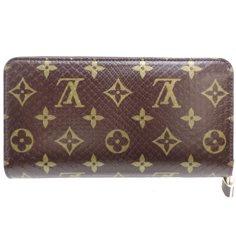 Louis Vuitton ブラック長財布 LOUIS VUITTON ルイヴィトン 長財布 モノグラム アンプラント