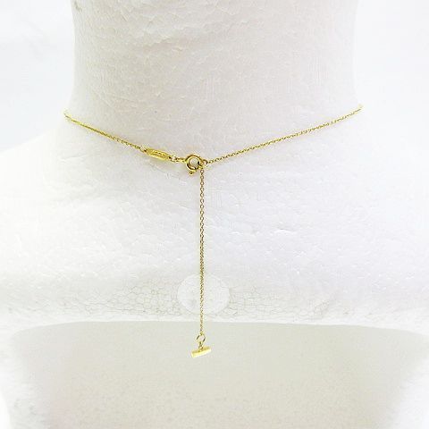 ○ Tiffany&Co. ティファニー K18YG Au750 Tスマイル ネックレス