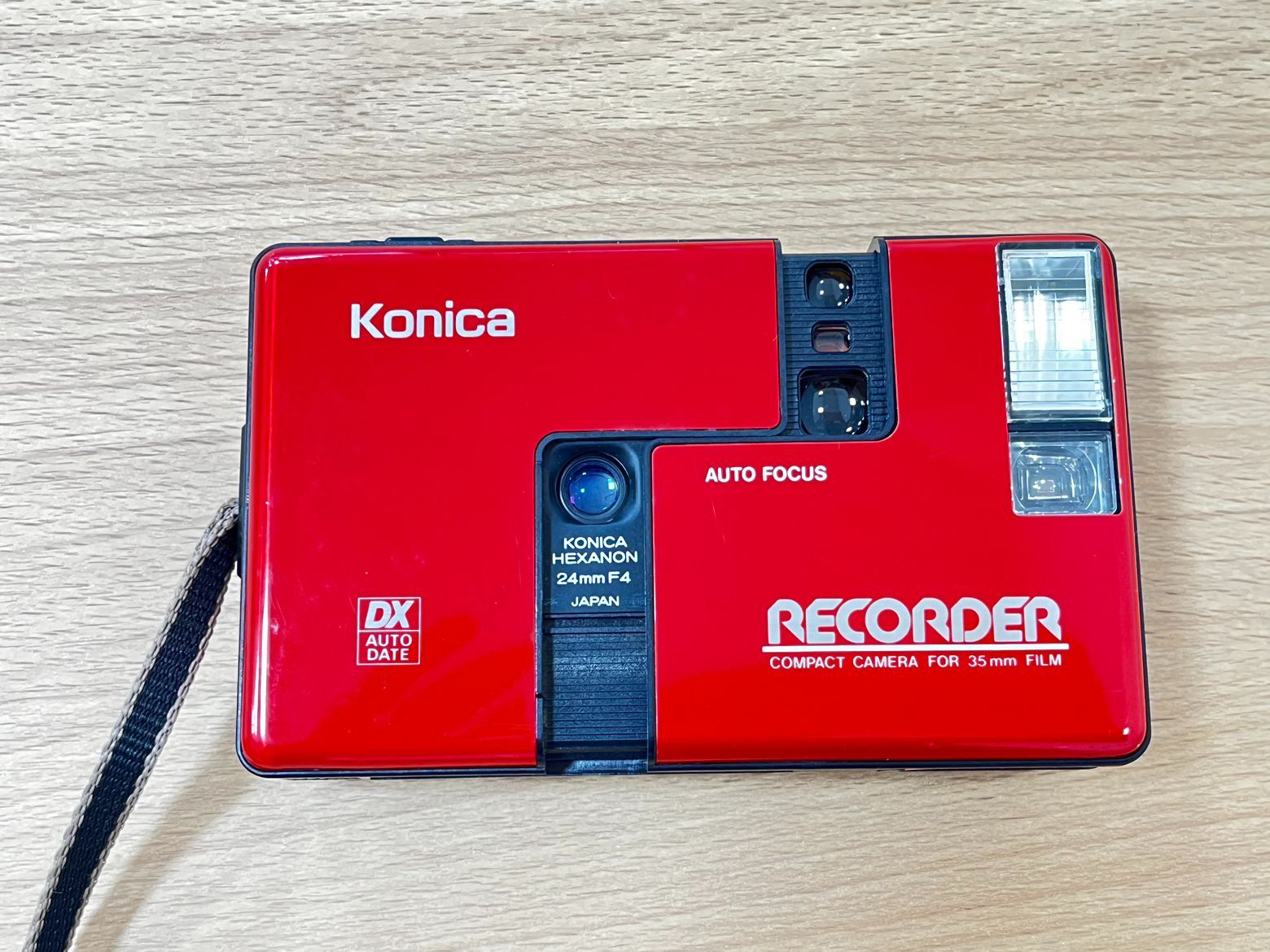 KONICA RECORDER レコーダー コンパクト フィルム カメラ ジャンク品