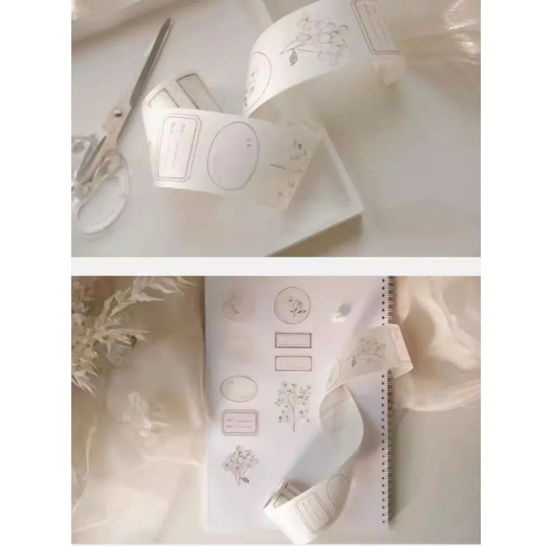 雀斑茶 / 白页&素器 和紙2巻セット ダイカットマステ - メルカリ 