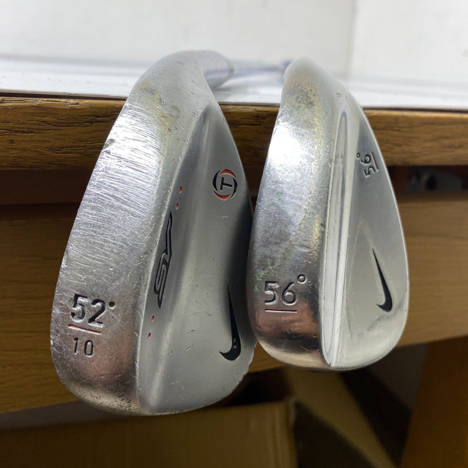 Nike ウェッジ 56° 60° 2本セット ウェッジ2本セット NIKE FORGED 56° 純正スチール / SV Tour 52