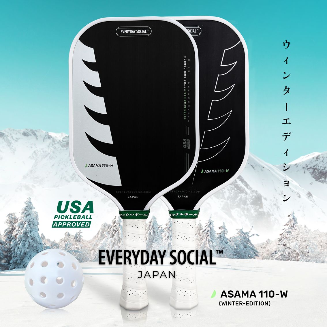 EVERYDAY SOCIAL™ - ASAMA 110-W ピックルボールパドル - メルカリ