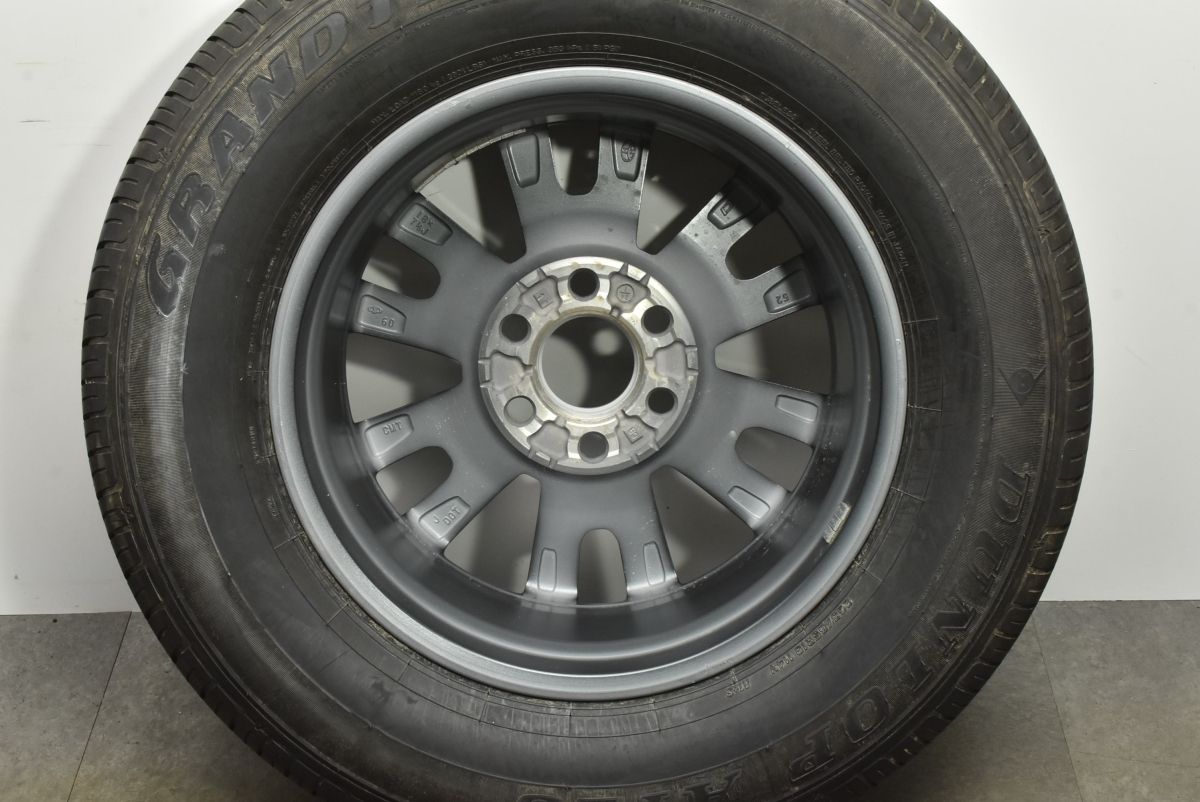 スペア用に バリ溝 美品】トヨタ ランドクルーザー 250 純正 18in 7.5J 