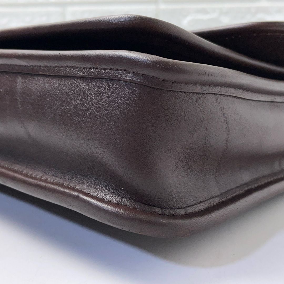 オールド コーチ ブリーフケース ショルダーバッグ ブラウン