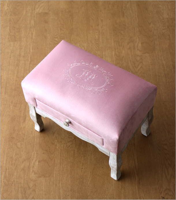 アンティーク ミニスツール 椅子 オットマン 足乗せ台 ローチェア ドロワー アンティーク ミニスツール 椅子 オットマン 足乗せ台