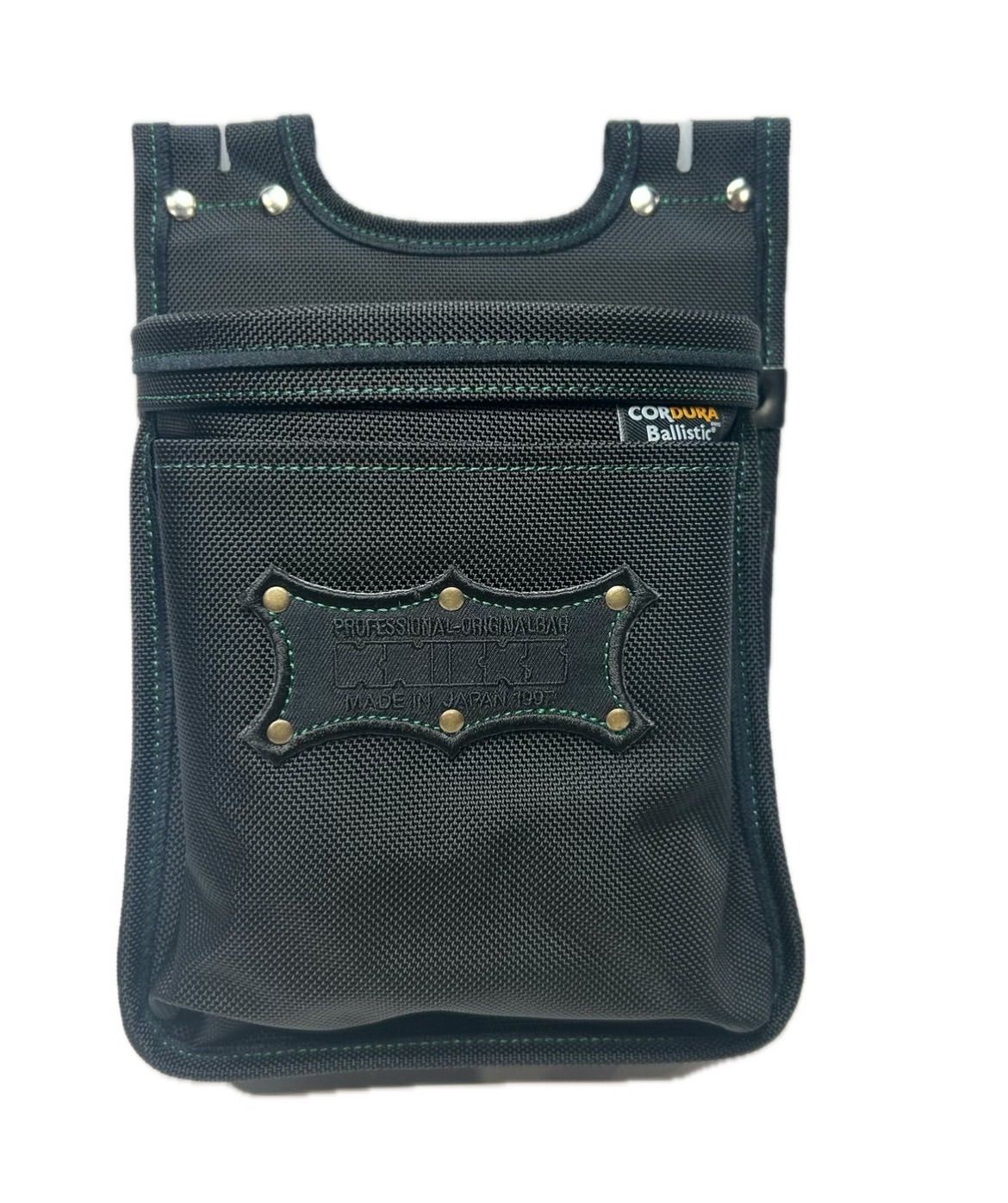 コーデュラバリスティック生地ツーウェイタイプ2段腰袋 ステッチ