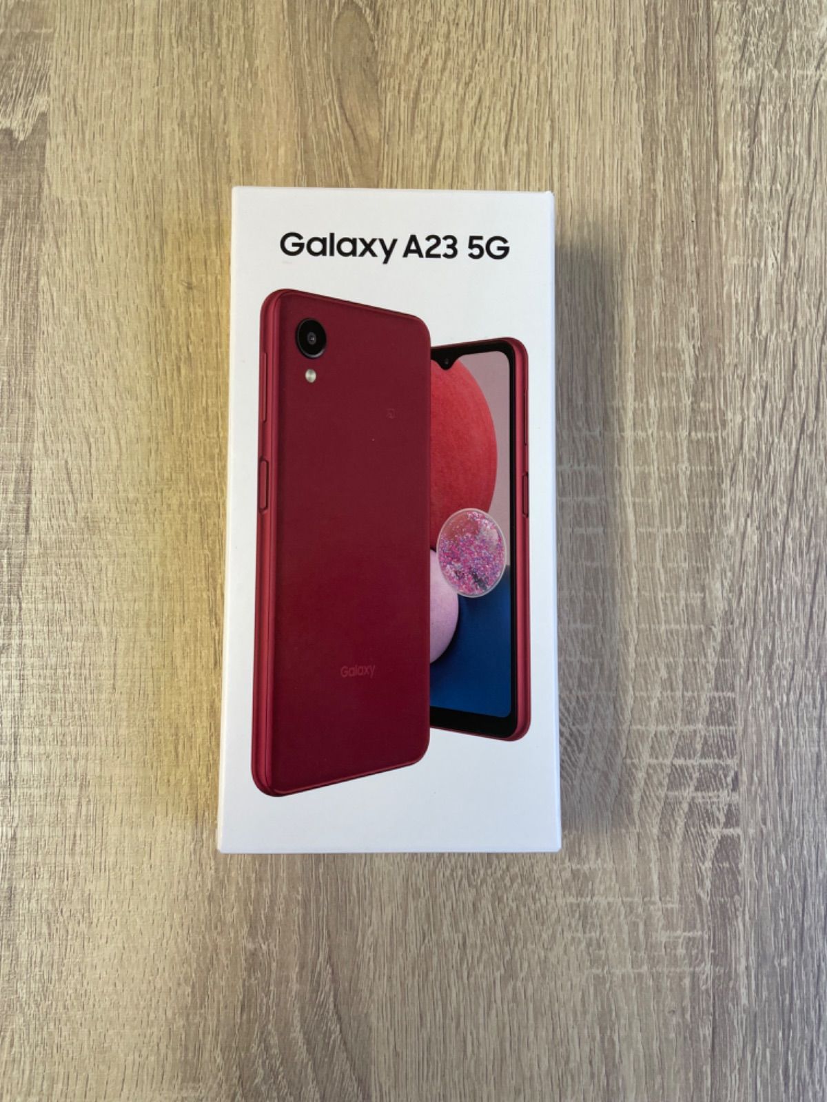 新品.未使用]AU Galaxy A23 5G SCG18 レッド SIMフリー - メルカリ