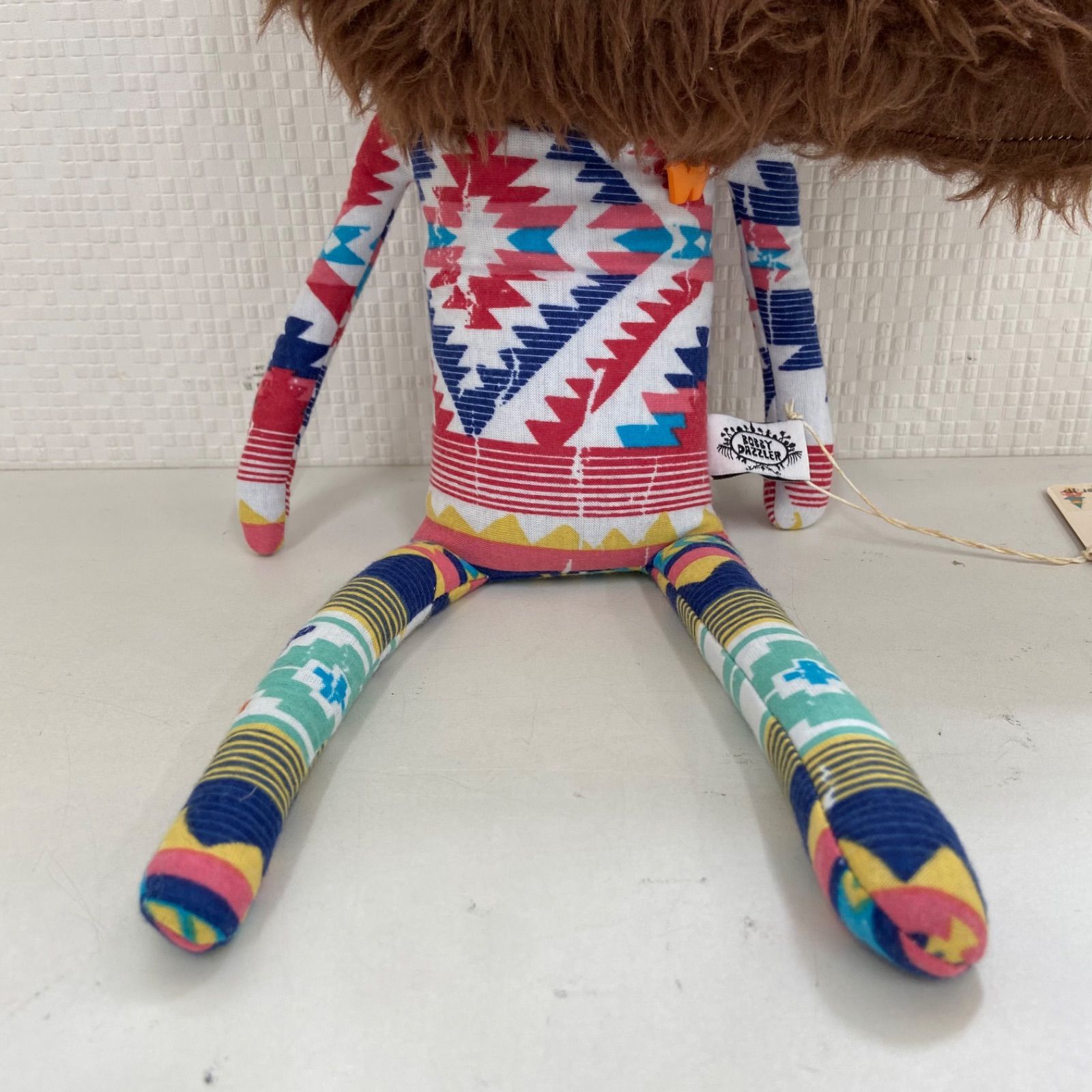 ボビーダズラー・Bobby Dazzler ワニ　ぬいぐるみ BOBBY DAZZLER ぬいぐるみ ワニ ハンドメイド 一点もの