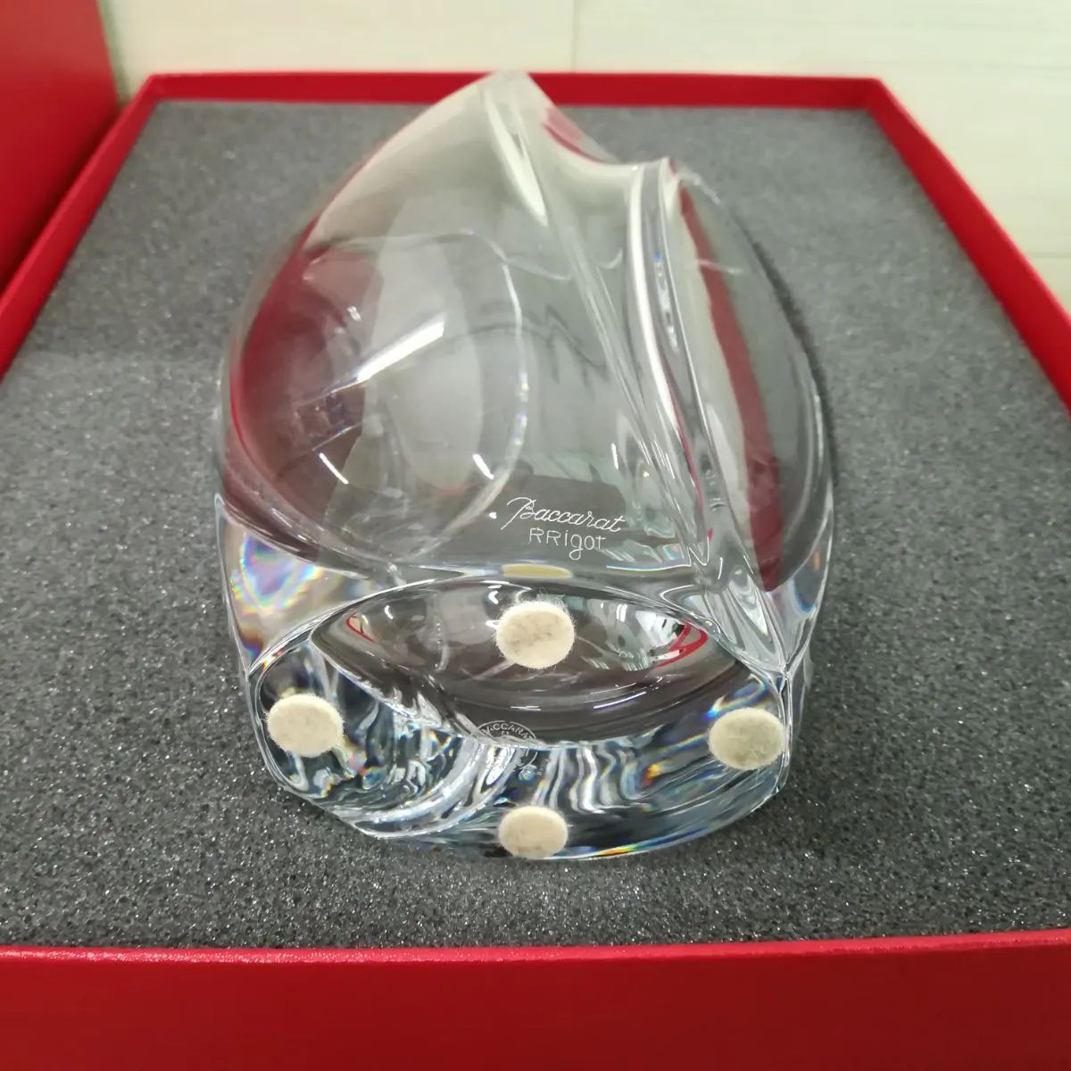 未使用・保管品】Baccarat バカラ リゴット ジベルニー 花瓶 フラワー 