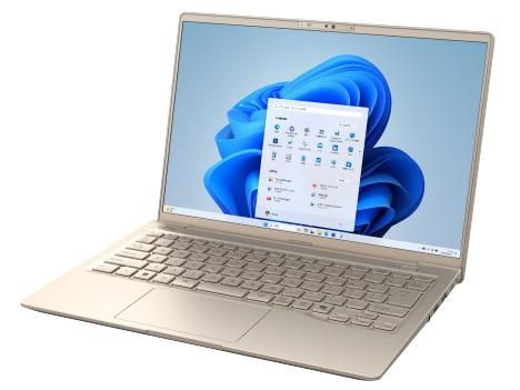 【新品・2営業日で発送】FUJITSU 富士通 FMVM55J3G ノートパソコン FMV LIFEBOOK MH55／J3 ベージュゴールド FMVM55J3G 14.0型...