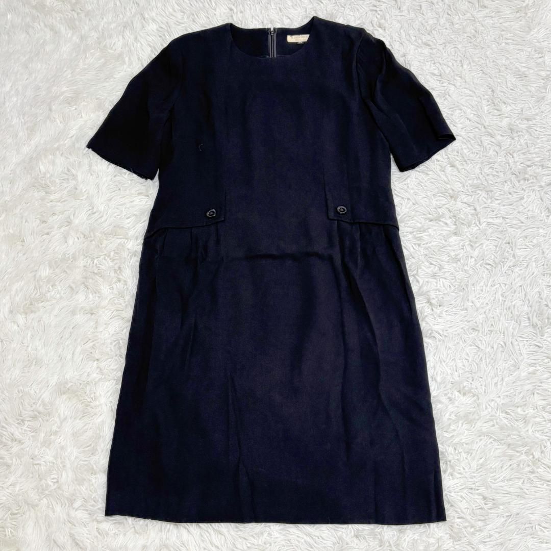 NINA RICCI セットアップ 15AR 2XL相当 ブラック フォーマル MAAHADDERANG_COM