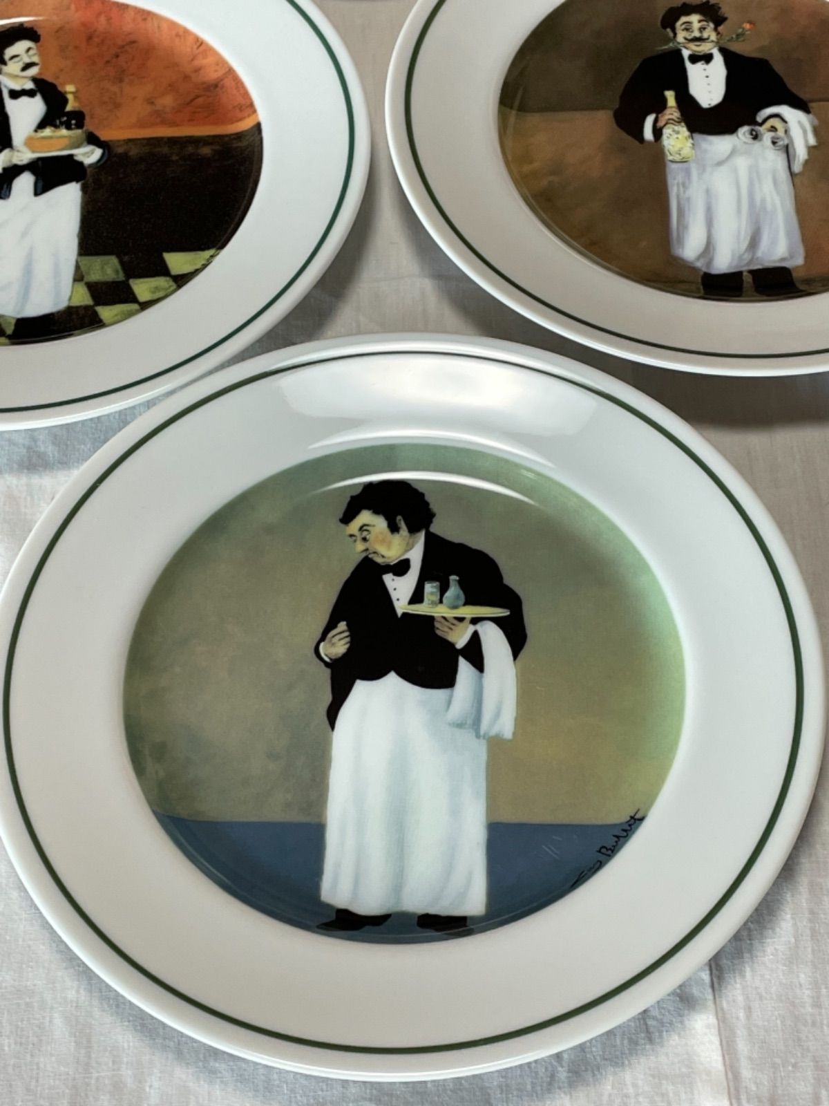 アメリカブランド、新品！ウイリアムズソノマのソムリエ柄サラダ